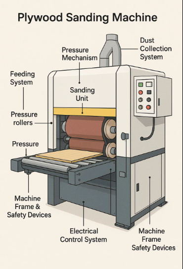 Plywood-sanding-machine-components 