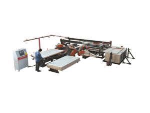 Semi-automatic 48ft Plywood DD saw