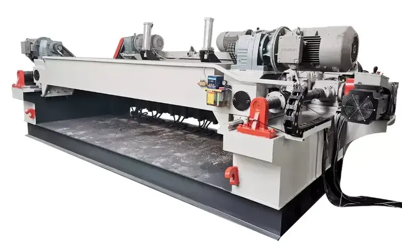 8ft plywood face veneer peeling machine