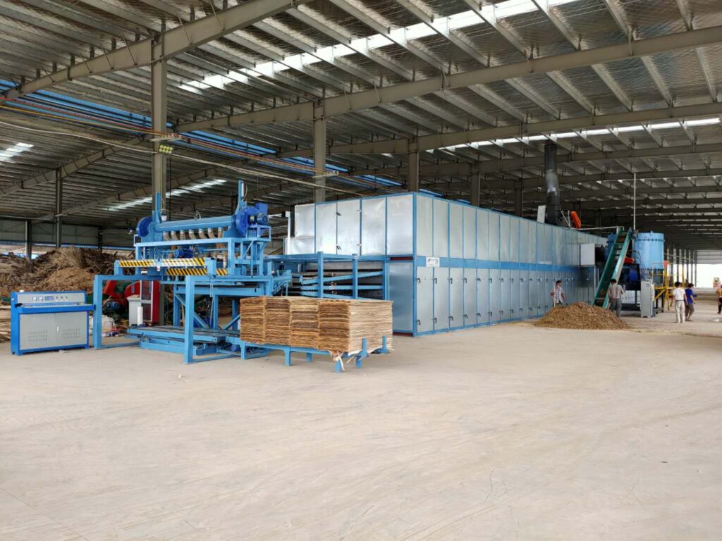 burner type core veneer dryer