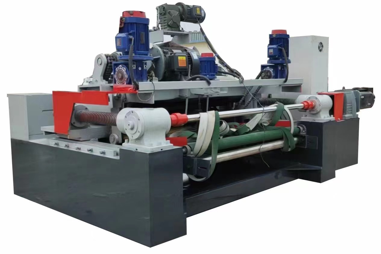 veneer peeling machine