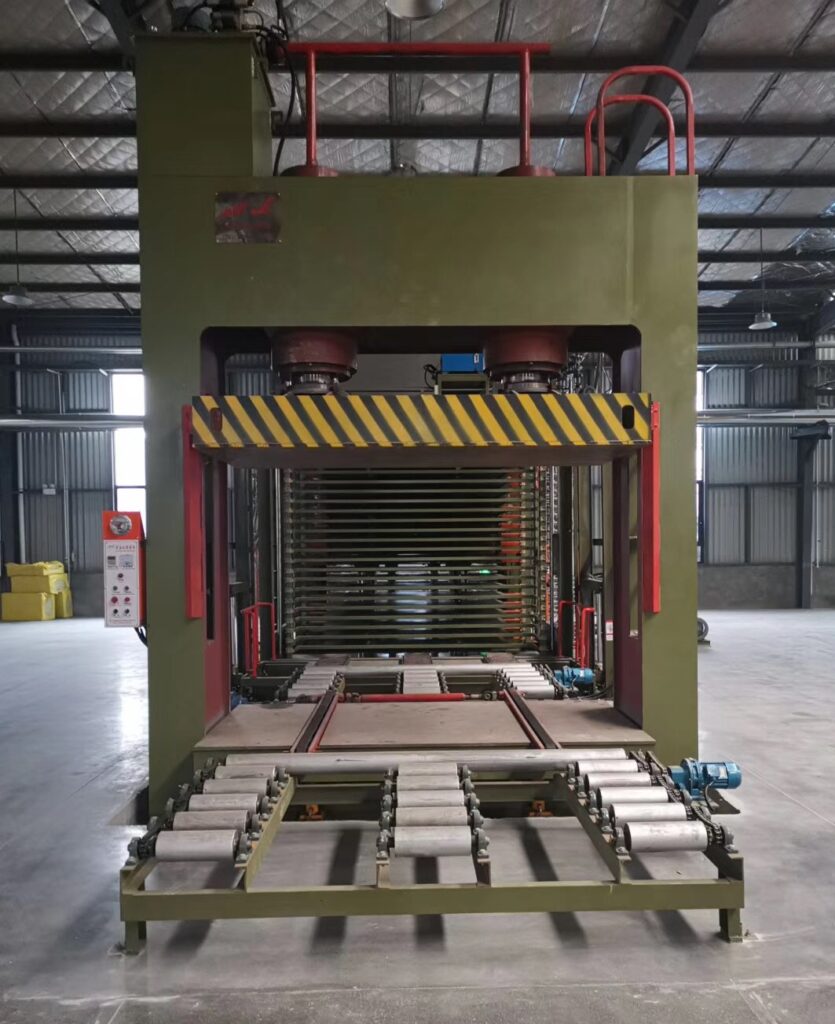 500T Plywood Pre-press Machine