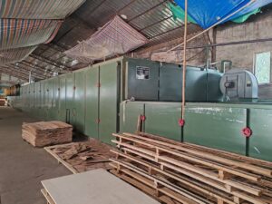 plywood core roller dryer