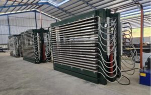plywood hot press dryer machine
