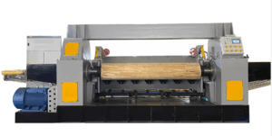 Spindle-Veneer-Peeling-Machine