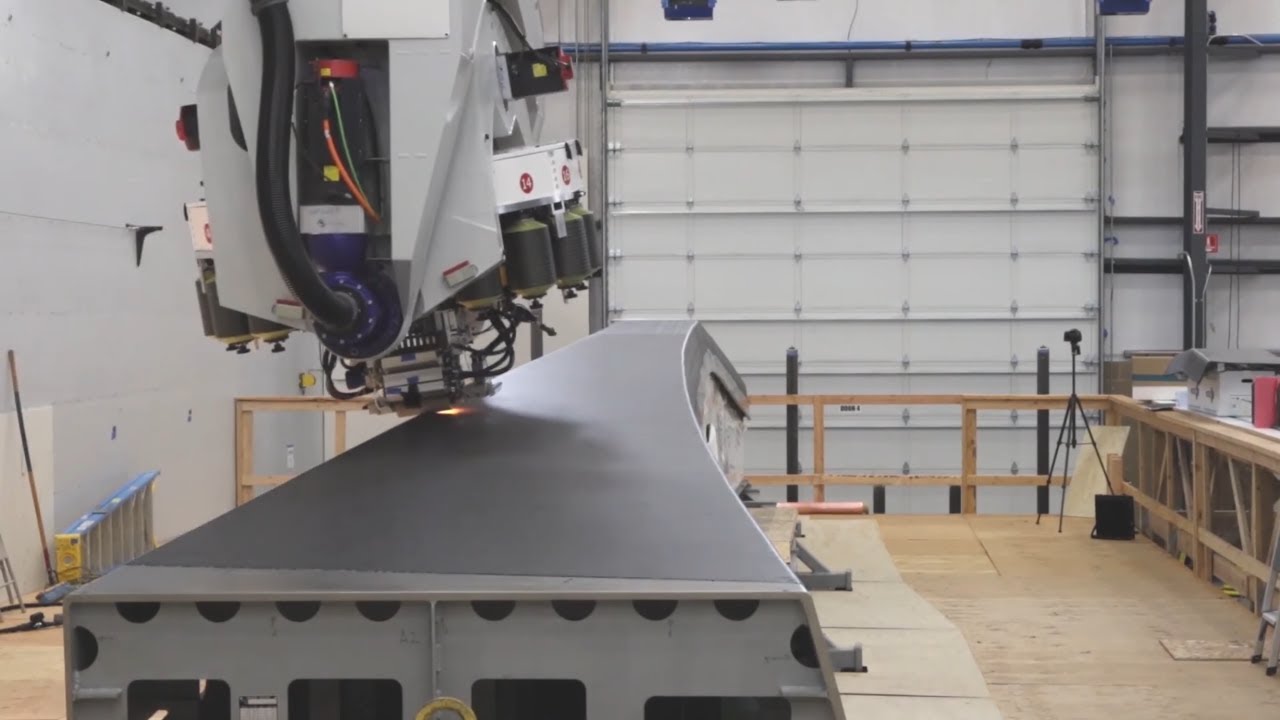 Automated Tape Laying factory