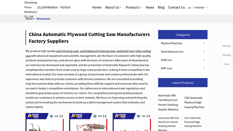 China Automatic Plywood Cutting Saw Manufacturers Suppliers ... factory