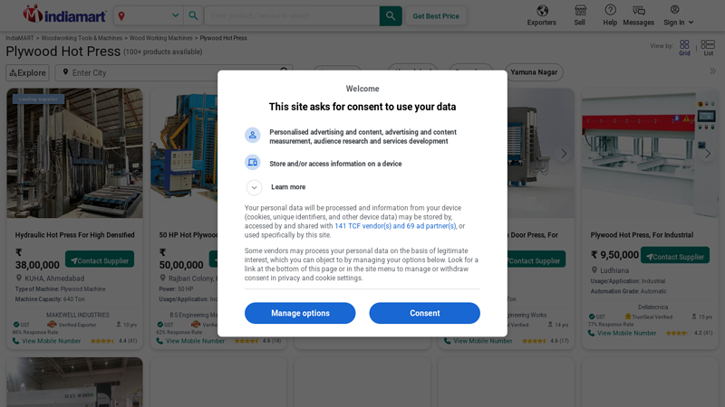 Hot Press Machine For Plywood Latest Price ... factory