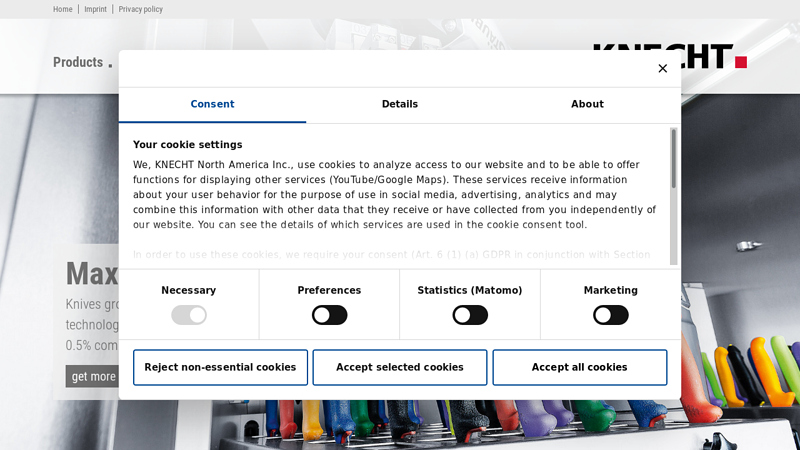 KNECHT North America Inc. factory