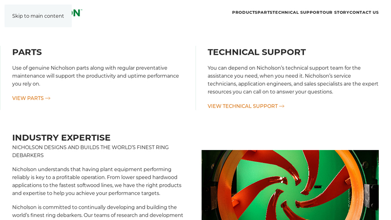 Nicholson Manufacturing factory