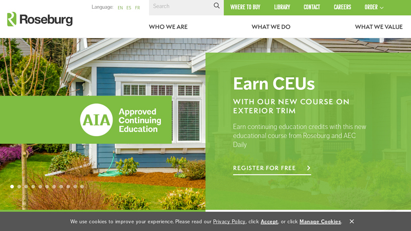 Roseburg Forest Products factory