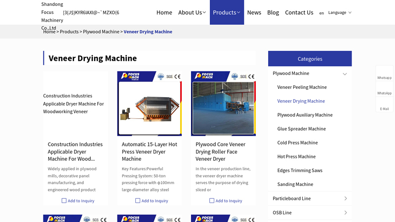 Veneer Drying Machine factory