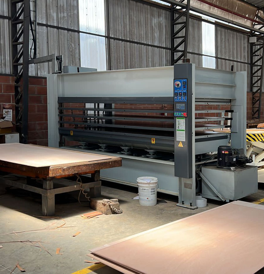 Veneer Press  In machinery insight